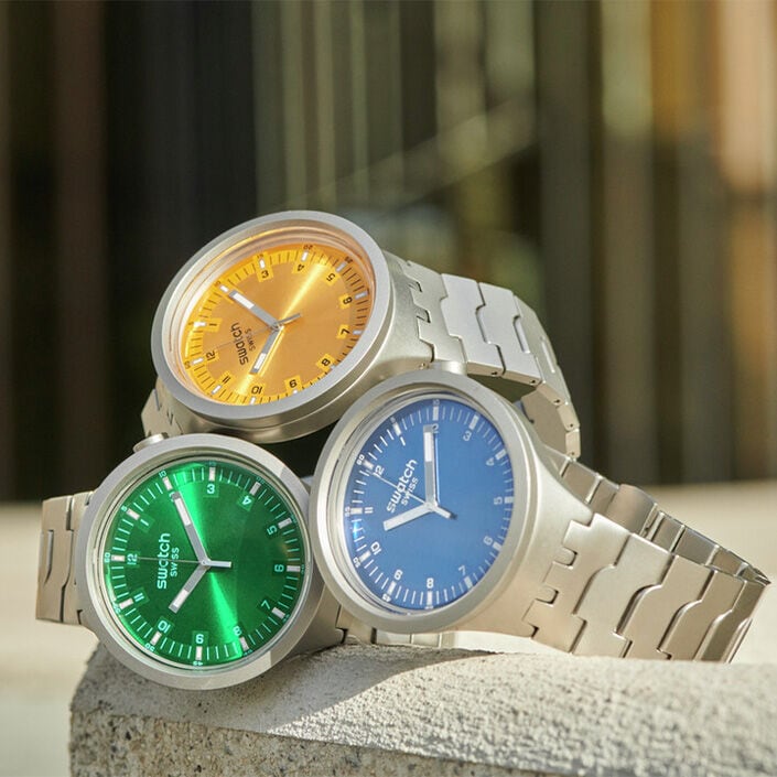 Swatch irony steel sales